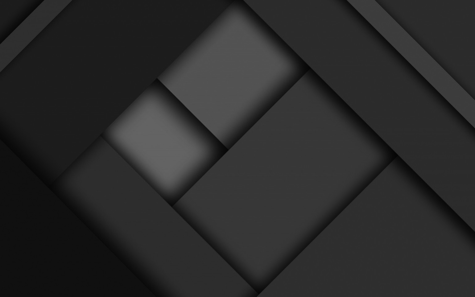 Layered dark angular squares from the original Cristrage visual system